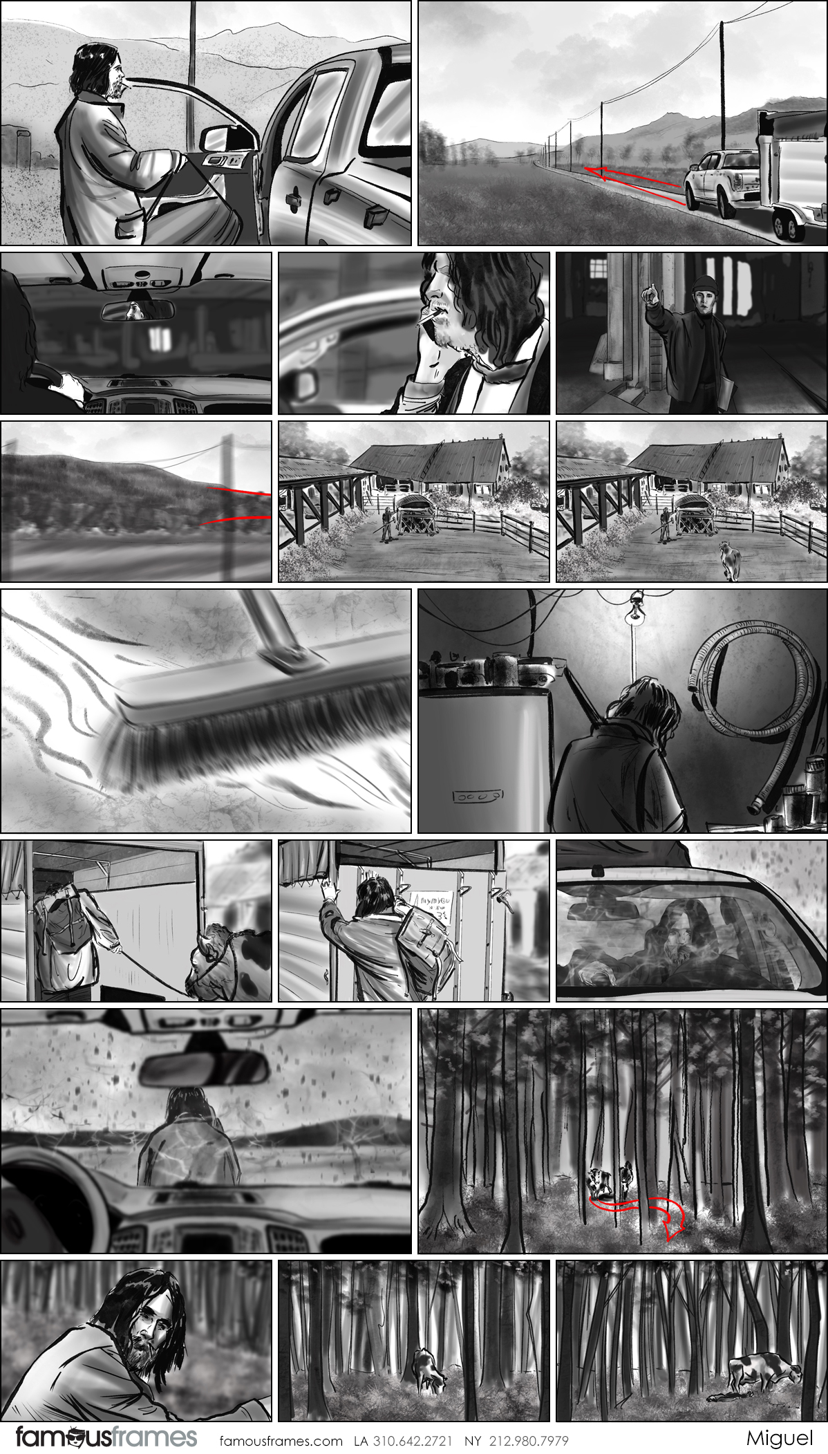 Miguel's People - B&W Tone storyboard art (Image #1005914_113_1675298044)