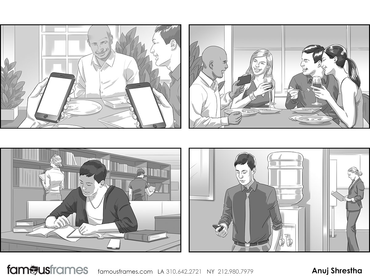 Anuj Shrestha's People - B&W Tone storyboard art (Image #1009_113_1444855063)