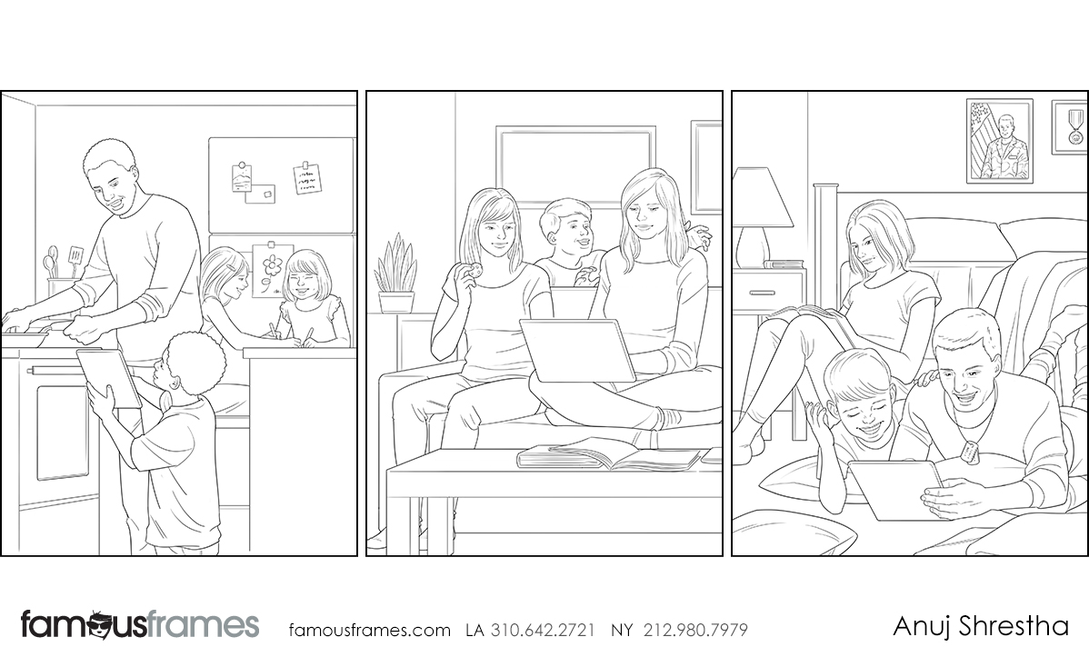 Anuj Shrestha's People - B&W Line storyboard art (Image #1009_114_1574105227)