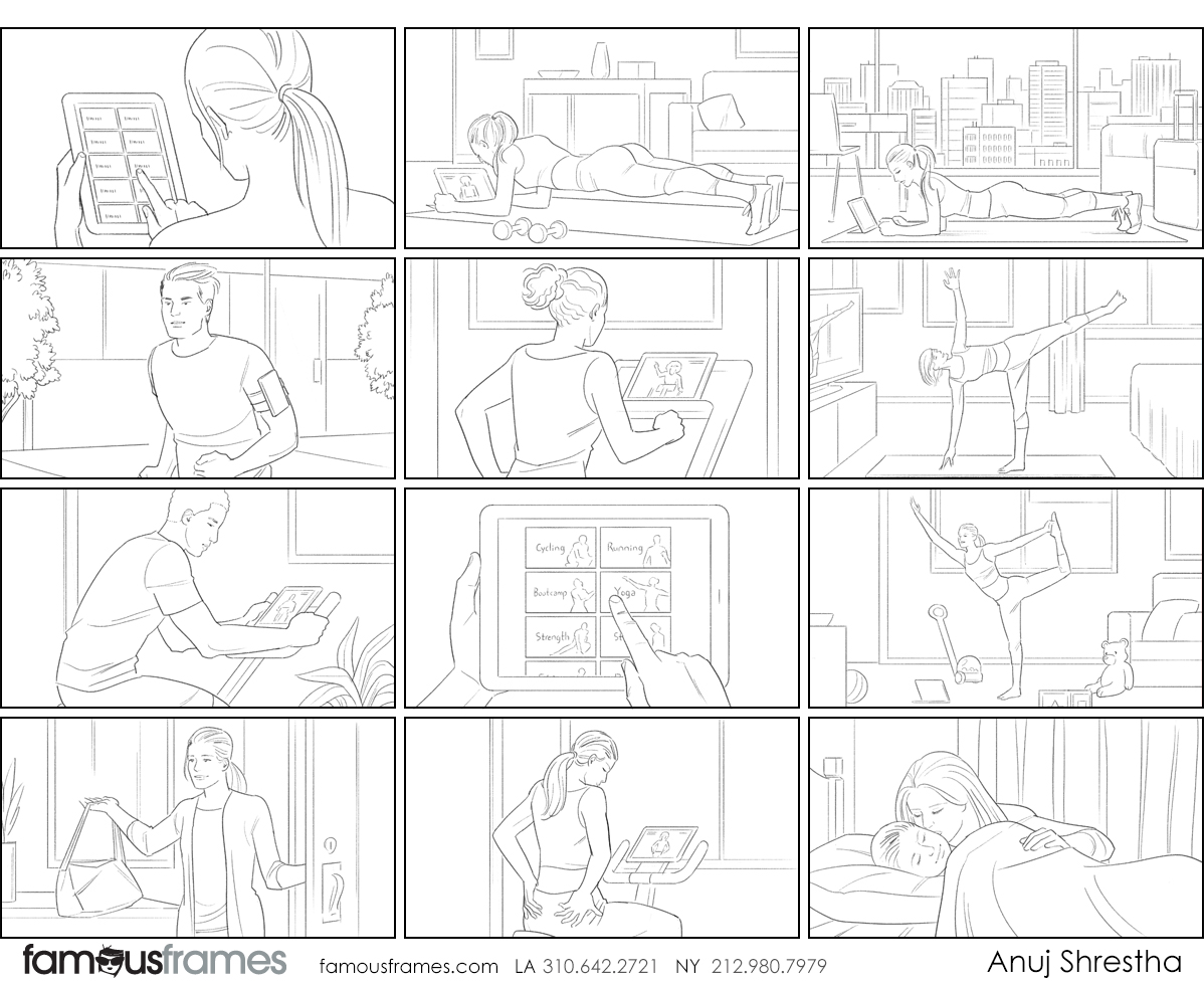 Anuj Shrestha's People - B&W Line storyboard art (Image #1009_114_1574105272)