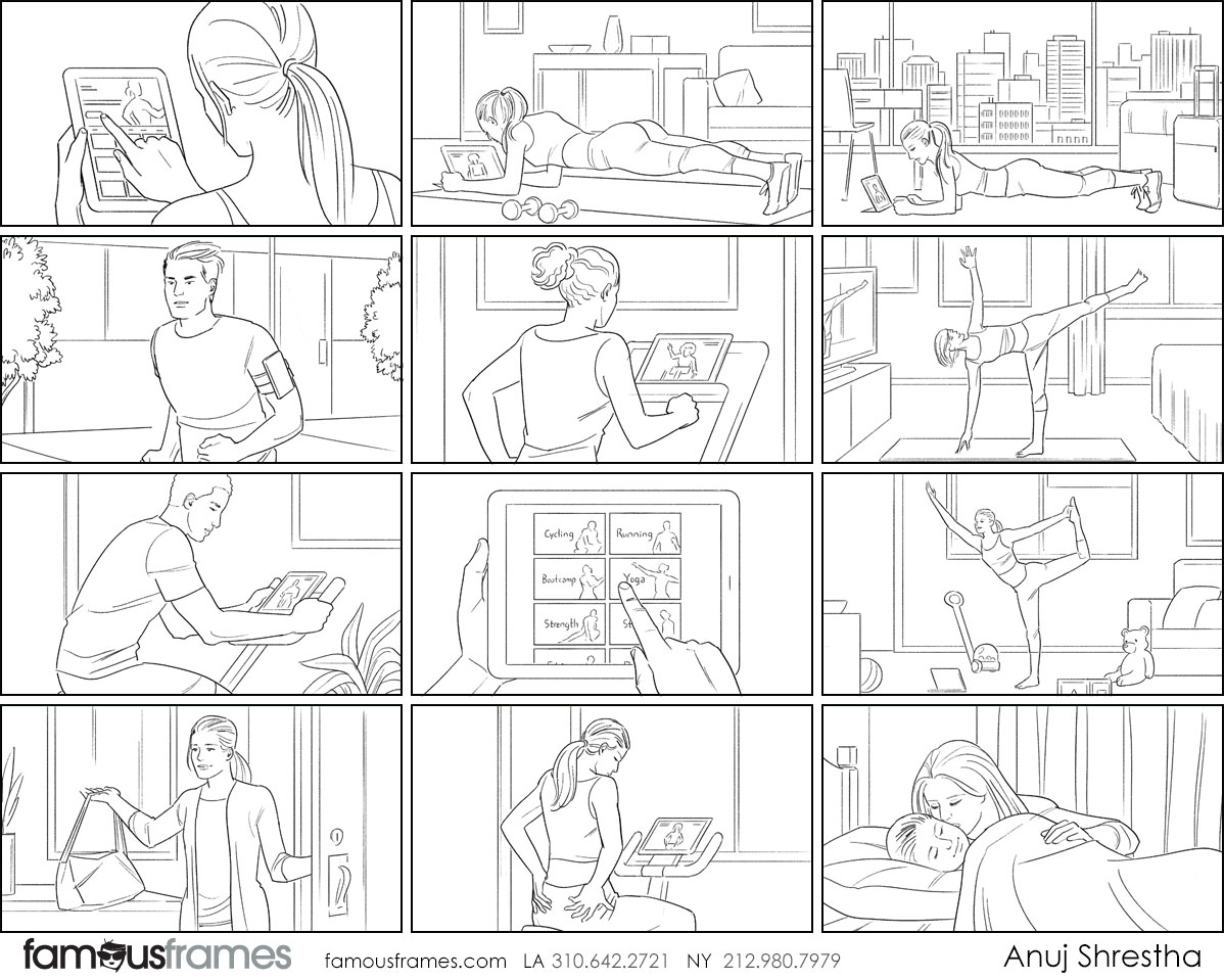 Anuj Shrestha's People - B&W Line storyboard art (Image #1009_114_1574293086)