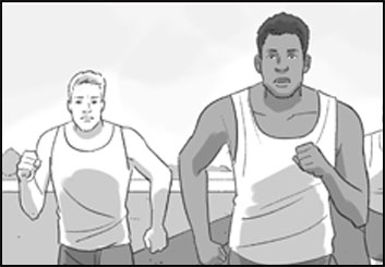 Anuj Shrestha's People - B&W Tone storyboard art