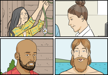 Anuj Shrestha's People - Color  storyboard art