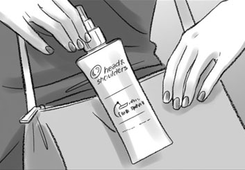 Anuj Shrestha's Products storyboard art