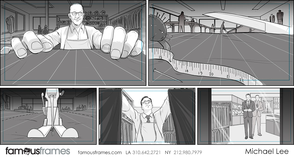 Michael Lee's People - B&W Tone storyboard art (Image #100_113_1567716676)