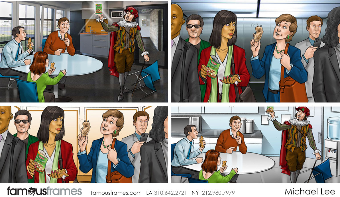 Michael Lee's People - Color  storyboard art (Image #100_19_1489798237)