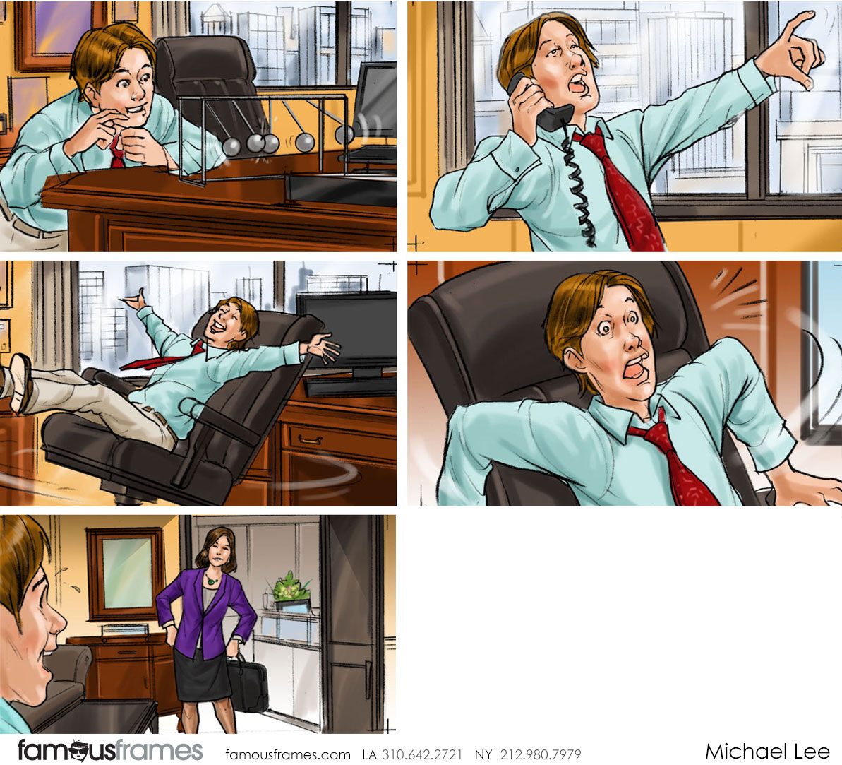 Michael Lee's People - Color  storyboard art (Image #100_19_1489798437)