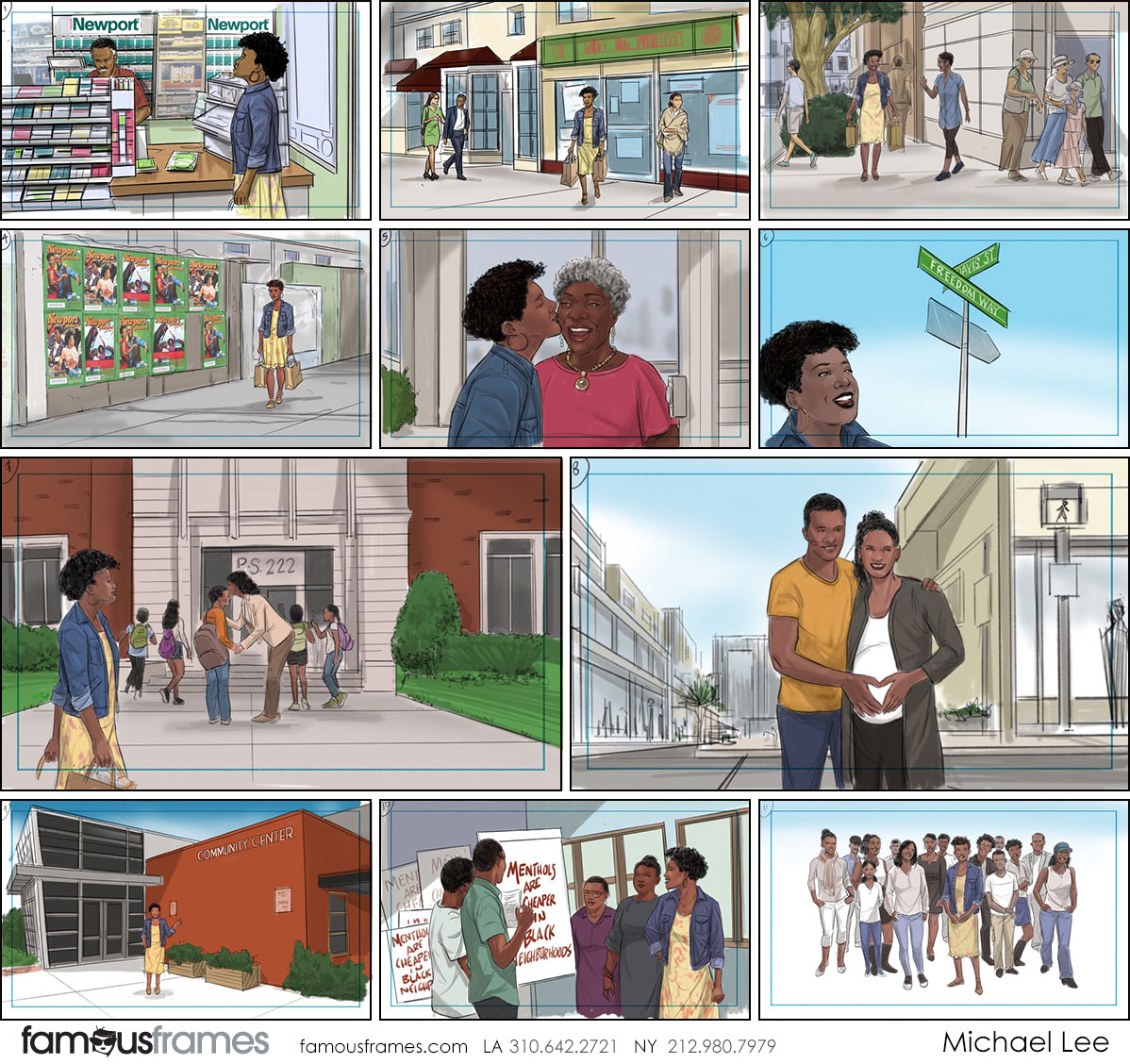 Michael Lee's People - Color  storyboard art (Image #100_19_1567727110)