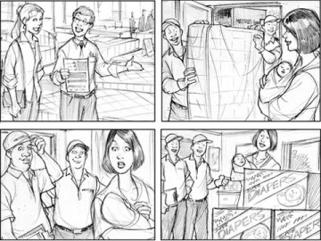 Michael Lee's Shootingboards storyboard art