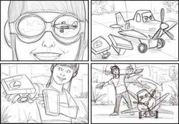 Michael Lee's Shootingboards storyboard art