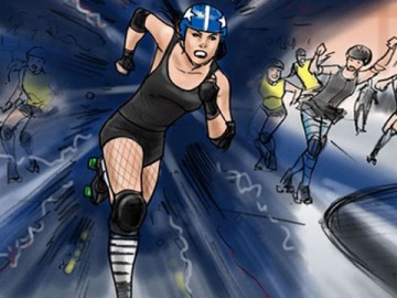 Michael Lee's Sports storyboard art