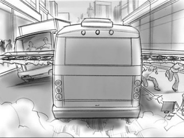 Michael Lee's Vehicles storyboard art