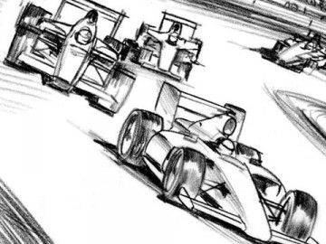 Michael Lee's Vehicles storyboard art