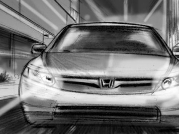 Michael Lee's Vehicles storyboard art