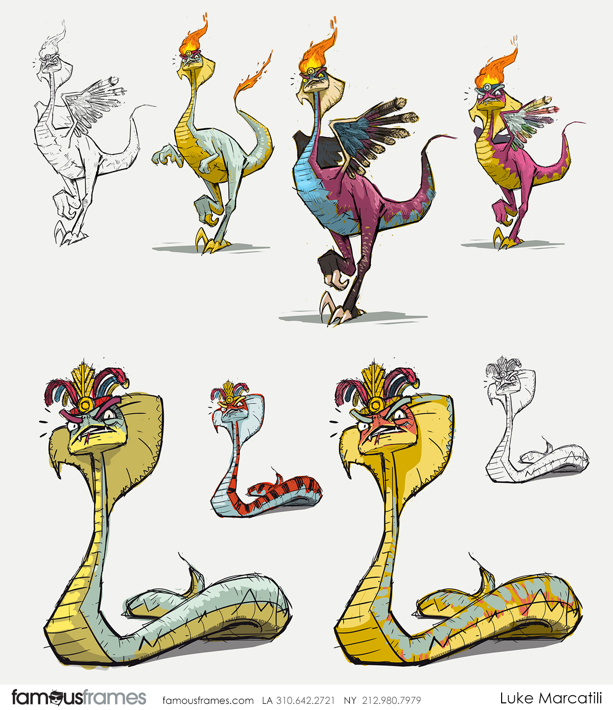 Luke Marcatili's Characters / Creatures storyboard art (Image #1072156_8_1680815669)