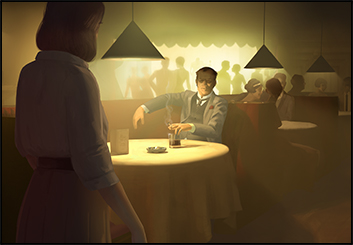 Luke Marcatili's People - Color  storyboard art