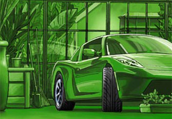 Paul Binkley's Vehicles storyboard art