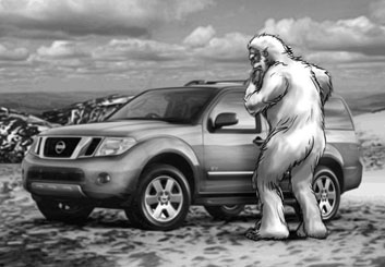 Paul Binkley's Vehicles storyboard art