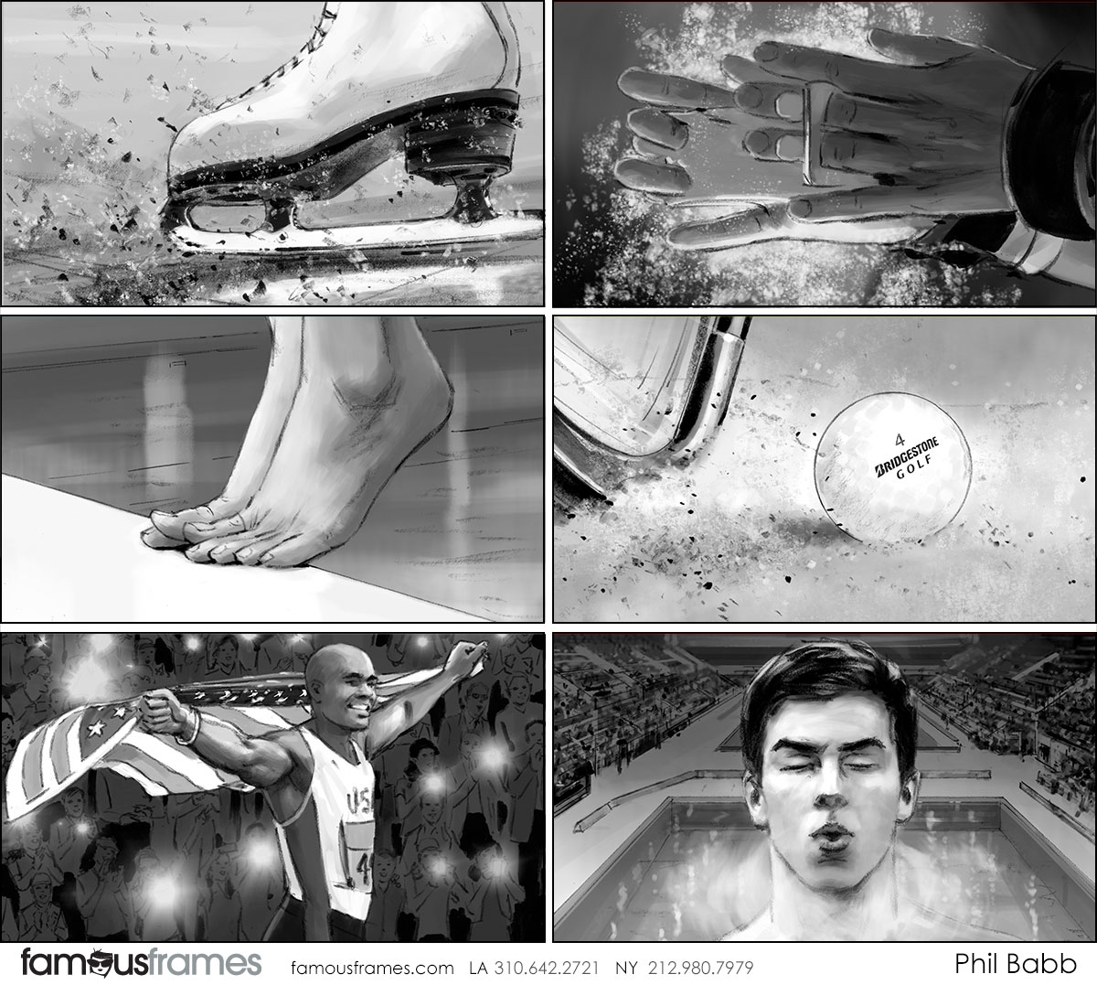 Phil Babb's People - B&W Tone storyboard art (Image #112_113_1569976675)