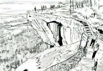 Phil Babb's Environments storyboard art