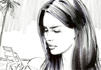 Phil Babb's Beauty / Fashion storyboard art