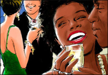 Phil Babb's People - Color  storyboard art