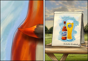 Phil Babb's Products storyboard art