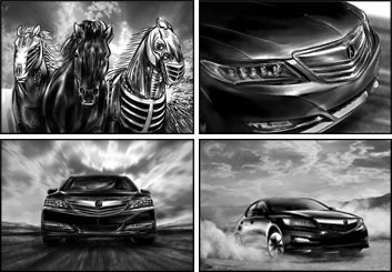 Philippe Collot*'s Shooting Vehicles storyboard art