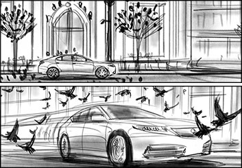 Philippe Collot*'s Shooting Vehicles storyboard art