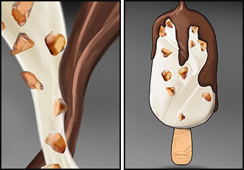 Philippe Collot*'s Food storyboard art