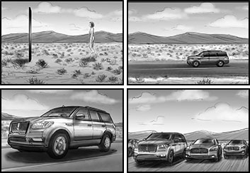 Philippe Collot*'s Vehicles storyboard art