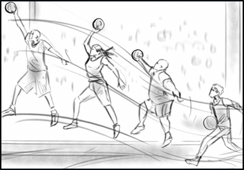 Philippe Collot*'s Sports storyboard art