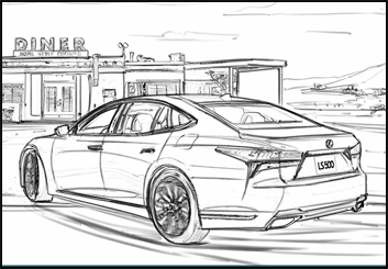 Philippe Collot*'s Vehicles storyboard art