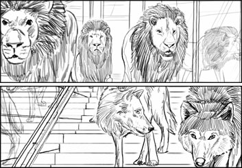 Philippe Collot*'s Wildlife / Animals storyboard art