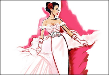 Renee Reeser's Beauty / Fashion storyboard art