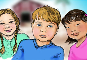 Renee Reeser's Kids storyboard art