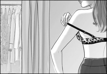 Renee Reeser's People - B&W Line storyboard art