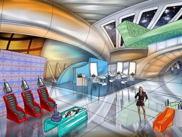 Robert Kalafut*'s Concept Environments storyboard art