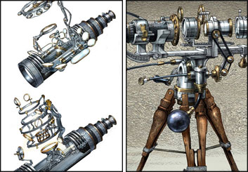 Robert Kalafut*'s Conceptual Elements storyboard art