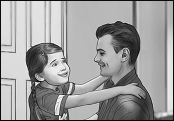 Robert Kalafut*'s People - B&W Tone storyboard art