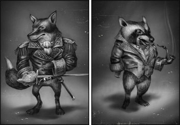 Robert Kalafut*'s Characters / Creatures storyboard art