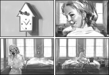 Ruben Sarkissian's Beauty / Fashion storyboard art