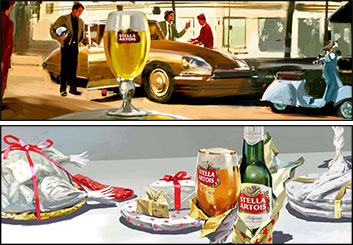 Ruben Sarkissian's Food storyboard art