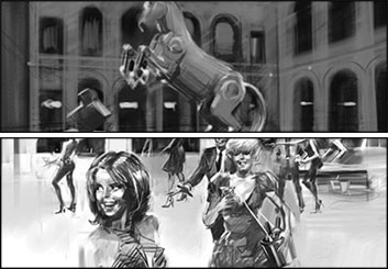 Ruben Sarkissian's Shootingboards storyboard art