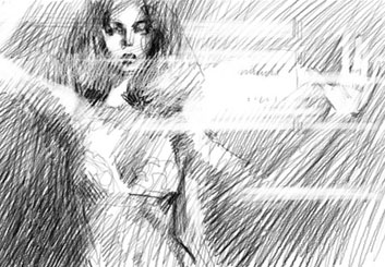 Ruben Sarkissian's Beauty / Fashion storyboard art