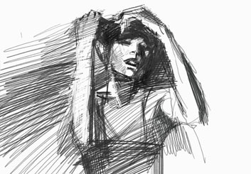 Ruben Sarkissian's Beauty / Fashion storyboard art