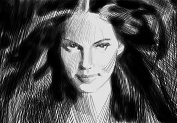 Ruben Sarkissian's Beauty / Fashion storyboard art