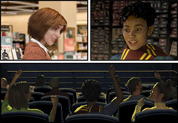 Micah Ganske's People - Color  storyboard art