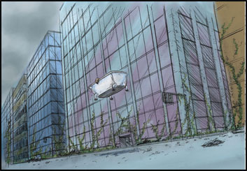 Tim Holtrop's Environments storyboard art