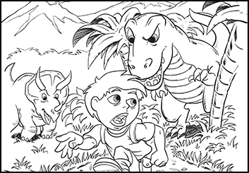 Tim Holtrop's Kids storyboard art